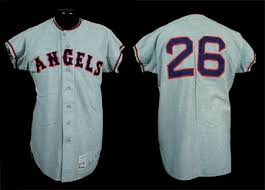 1968 Chuck Hinton Autographed Game Worn California Angels Jersey
