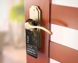 Free Door Hanger Mockup Free Mockup Mockup Free Psd Door Hangers