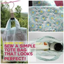 Tote bags are super easy to make and they make great gifts! Serger Pepper 4 Craftsy How To Sew A Tote Bag Diy Tote Bag Details Serger Pepper