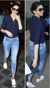 Deepika Padukone Outfits Casual Jeans Deepika Padukone Outfits Jeans Celebrity Casual Outfits Western Wear Outfits Casual Style Outfits