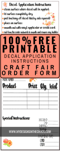 decal application instructions printable my designs in the chaos