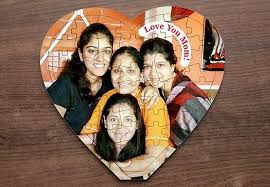 Maybe you would like to learn more about one of these? Photo Jigsaw Heart Puzzles Mother Aunt Ahmedabad Baroda
