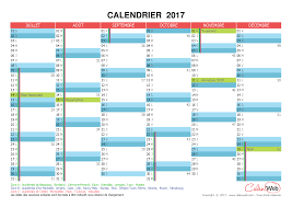 Le memo ideal pour noter toutes les activites et rendez vous de voir plus jours fériés 2017. Calendrier Semestriel Annee 2017 Avec Jours Feries Et Vacances Scolaires Calenweb Com
