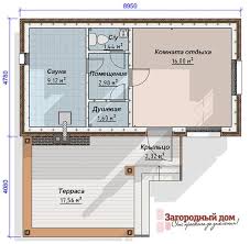 проект дома с баней и гаражом под одной крышей Pin Na Doske Banya