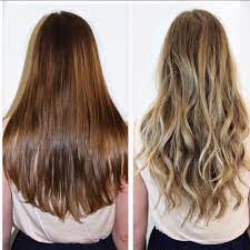Balayage Diese Vorher Nachher Fotos Werden Euch Umhauen Balayage Frisur Haarfarben Haare Balayage