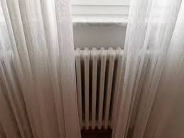 This kind of window topping treatment could also be substituted for the balloon valances in illustration 4a. Can Curtains Catch Fire From A Radiator Interiors Place