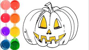 Draw a circular shape for your pumpkin and add the stem. Halloween Drawings For Kids Novocom Top