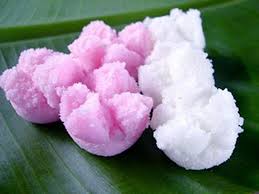 Cara membuat bingka telur gula merah dengan cara di kukus. This Is The Thai Version Of Muffins They Are Made With Rice Flour Scented Very Gently With Rose Or Other Flower Water Rice Flour Muffins Thai Rice Rice Flour