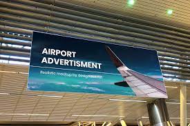 Download Free Airport Ads Mockup Free Design Resources