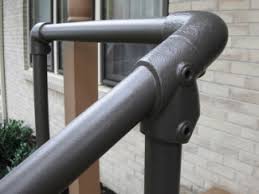 A second means of entry and exit shall be provided in the deep portion of a pool having a depth greater than 4½ feet. Simple Sturdy Exterior Stair Railing Simplified Building