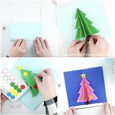 First, choose the size for your christmas greeting card. How To Make A 3d Christmas Card I Heart Crafty Things