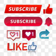 Subscribe Like Share Bell Icon Button Collection Subscribe Button Like Button Share Button Png Transparent Clipart Image And Psd File For Free Download Youtube Banner Design Free Download Photoshop Social Media