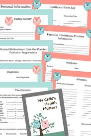 Practical Baby Shower Gift Baby Health Baby Health Record Etsy In 2020 Kids Health Chronically Ill Child Baby Health