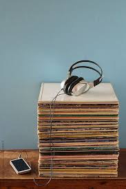 Vinyl Record Albums Headphones And A Mobile Phone By David Smart Vinyl Records Vinyl Vinyl Record Album