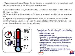 Food Handling And Safety Manual Ppt