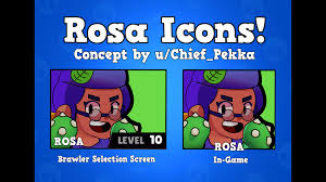 Subscribe and click that notification icon 🔔 and get new art tutorials posted 7 days a week. Idea I Made Rosa Icons Thoughts Brawlstars