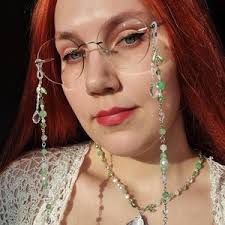 Green Fairy Eyeglass Chain