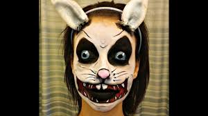 How to draw a bunny face easy. I M Back Easter Bunny Face Paint Tutorial Youtube