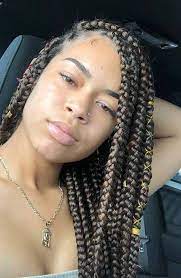 10 Super Stylish Box Braid Hairstyles Must Try Box Braids Styling Box Braids Hairstyles Hair Styles