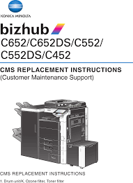 Maybe you would like to learn more about one of these? Konica Minolta Bizhub C452 Instruction Manual