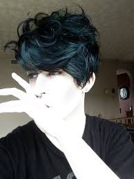 Manic Panic Voodoo Blue On Unbleached Hair Short Hair Styles Teal Hair Hair Styles