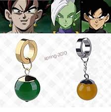 With dragon ball heroes still in production and a new dragon ball super movie set to arrive in 2022, it seems safe to assume that goku and the rest of the z. Fidgetgear 1pc Super Dragon Ball Z Black Son Goku Vegetto Potara Earring Ear Stud Cosplay Amazon In Home Kitchen