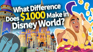 Over 700 pages of updated disney dining advice. What Difference Does 1 000 Make In Disney World Youtube