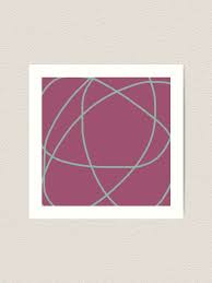 Turquoise plum orbit" Art Print for ...