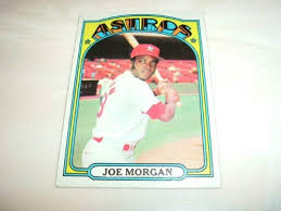 His early cards were initially desired based on the fact that he. 1972 Topps 132 Joe Morgan Houston Astros Vg Astros Baseball Card Trading Cards Kolenik Single Cards