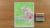 Laura zalenga (@laurazalenga) is a photographer passionate about the art of. How To Draw A Cat With Oil Pastel Beautiful Cat Drawing Easy Cat Scenery Drawing Step By Step Youtube