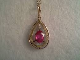 Pink Stone Necklace Edwardian Necklace Pink Gemstone Necklace Gold Filled Necklace Edwardian Lavalier Pink Stone Pendant Pink Stone Necklace Pink Gemstone Necklace Edwardian Necklace