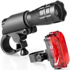 Amazon Com Teamobsidian Bike Light Set Super Bright Led Lights For Your Bicycle Easy To Mount Headlight And Taillight With Quick Release System Best Front And Rear Cycle Lighting