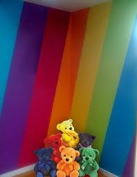Decorating Theme Bedrooms Maries Manor Rainbow Wallpaper Rainbow Bedroom Rainbow Decorations Rainbow Wall Decal