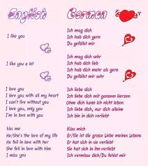 Ich Mag Dich Ich Liebe Dich Learn German German Language Learning German Language