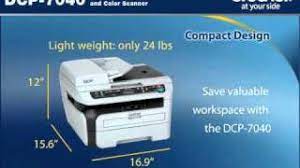 Select the category of your product. Brother Dcp 7040 Laser Multi Function Copier Youtube
