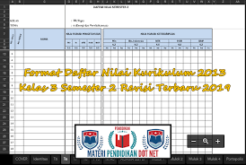 We did not find results for: Format Daftar Nilai Kurikulum 2013 Kelas 3 Semester 2 Revisi Terbaru 2019 Perpuskampus Com