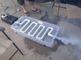 This Fog Chiller Creates An Eerie Layer Of Fog That Floats Along The Ground Perfect For Spo Halloween Outdoor Decorations Outdoor Halloween Halloween Projects