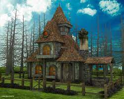 Visualmente Falando Elf House Fantasy House House
