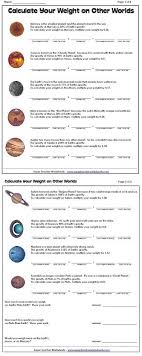 A Fun Planet Worksheet Science Printables Solar System Projects Earth And Space Science