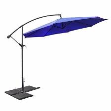 Barton Patio 10 Hanging Umbrella Off Set Outdoor Parasol 4 Colors Walmart Com Outdoor Patio Umbrellas Cantilever Patio Umbrella Patio Umbrella