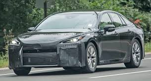 The new toyota mirai stands out from the crowd with a sleek, dynamic silhouette. 2021 Toyota Mirai Makes Spy Debut Looking As Sleek As The Concept Carscoops