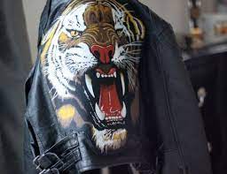 Diy Jacket Painted Leather Jacket Painting Leather Painted Clothes