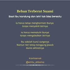 Bismillah Semoga Para Suami Bisa Menjalaninya Dengan Baik Follow Akun Kita Suamiistriromantis Suam Di 2020 Kata Kata Indah Motivasi Bijak