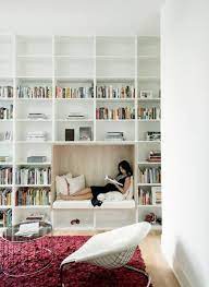 Desain perpustakaan yang satu ini cocok untuk rumah minimalismu. 10 Desain Perpustakaan Mini Di Rumah Bisa Jadi Sudut Favoritmu