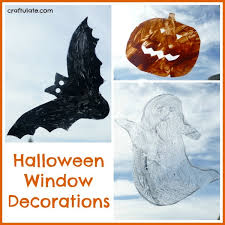 People have been decorating their windows since time immemorial. Halloween Window Decorations Craftulate