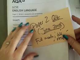 English Language Paper 2 June 2018 A Full Mark Full Response Youtube