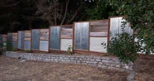 Fence Designs With Tin Roofing Corrugated Metal Fence Panels Metal Fence Panels Corrugated Metal Fence Fence Design