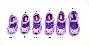 Mini Melissa Shoes Size Chart Lilac Cat 55 00 Ultragirl