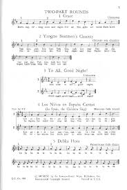 Rounds For Everyone Everywhere 2 3 4 Part C Choral Sheet Music Music Lessons For Kids Sheet Music