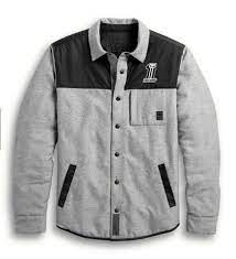 Harley davidson jackets for men. Harley Davidson Garage Mens Reversible Slim Fit Shirt Jacket Size 2xl 96108 20vm For Sale Online Ebay